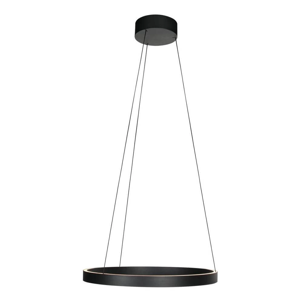 Modern pendant lamp Mykty black Ø 60cm Steinhauer 8712746178203