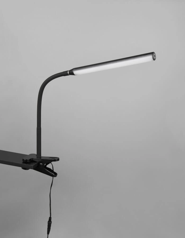 Clamp desk lamp Nevada Flexible - Black Trio 4017807618167