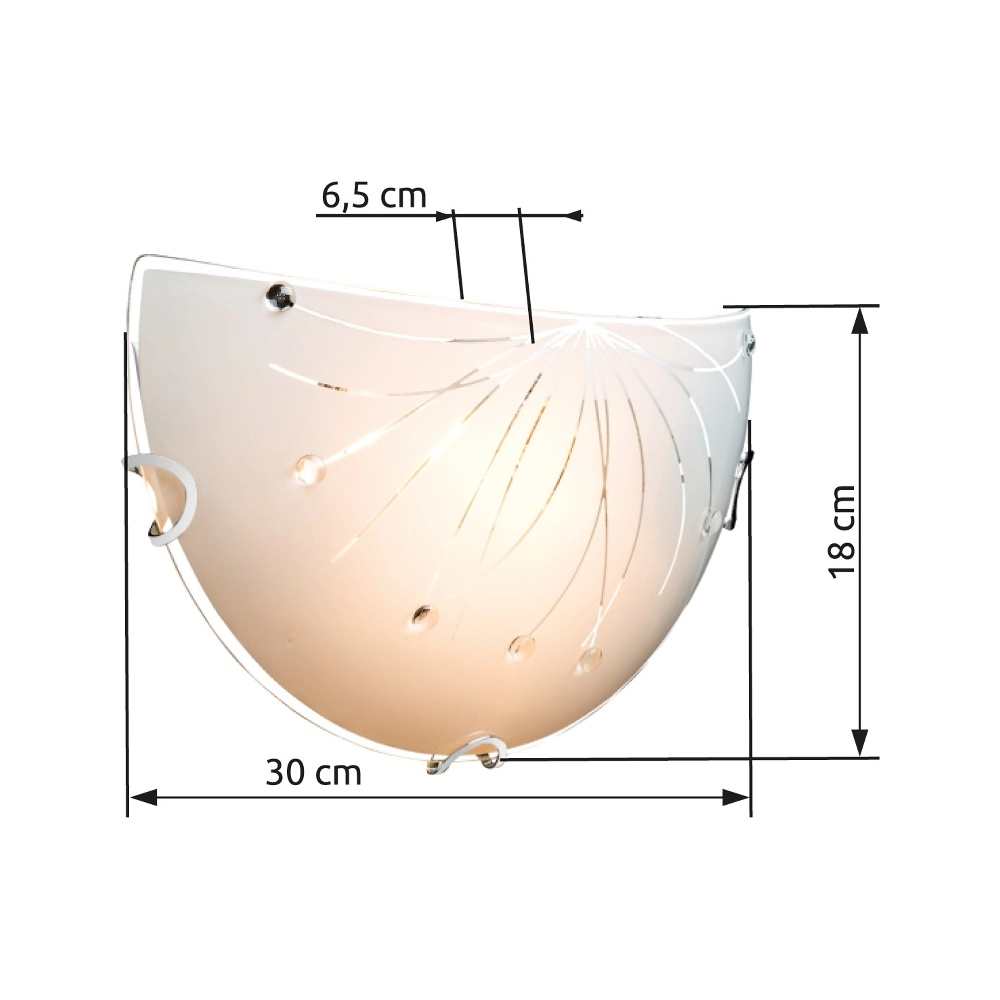 Wall lamp Calimero I white Globo 9007371326280
