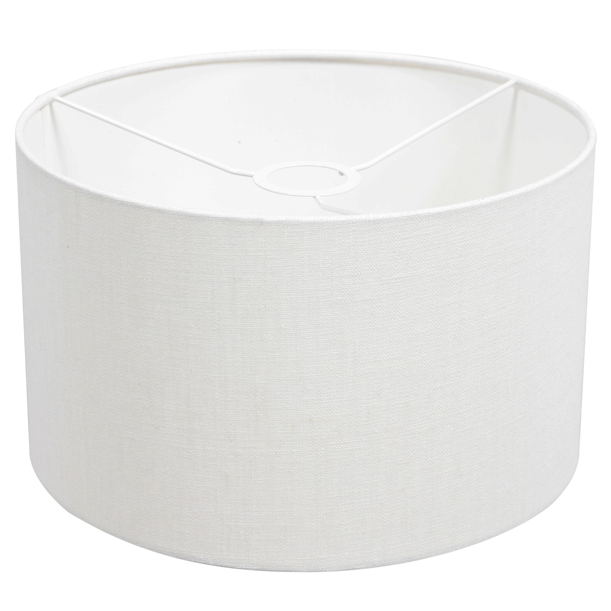 Wall Reading Lamp Prestige Chic Stainless steel with 30cm white linen shade Steinhauer 8712746145786