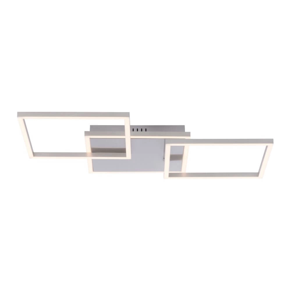 Ceiling light Iven 64cm - 3000K stainless steel