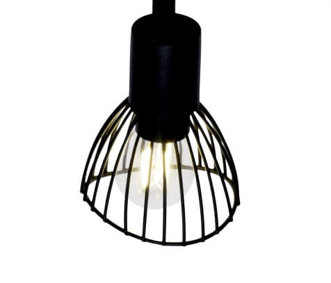 Black ceiling lamp Elhi 3-light Brilliant 4004353306570