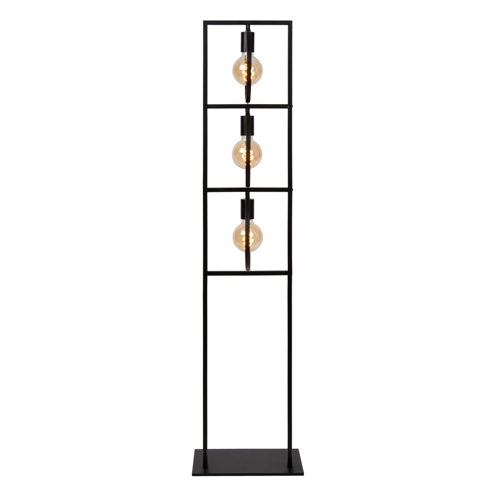 Unique floor lamp Suus 3-light black Lucide 5411212010896