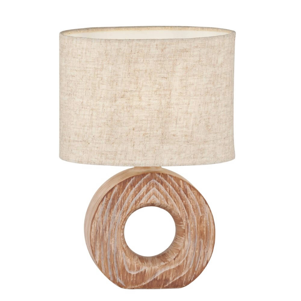 Table lamp Hanke with ceramic base