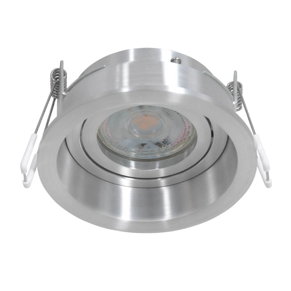 Brushed recessed spotlight Pelite spot Ø 10cm Steinhauer 8712746152661