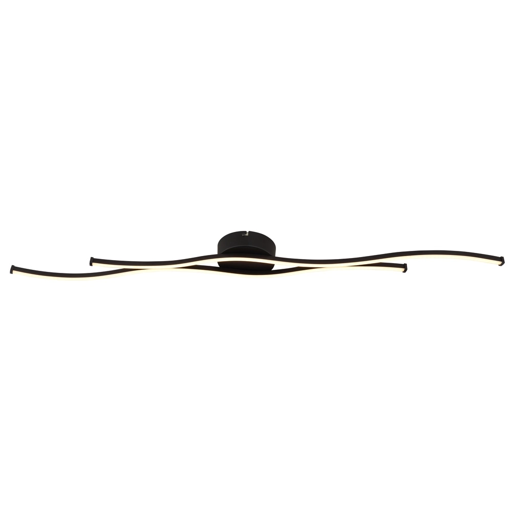Modern ceiling lamp Boyd Black Globo 9007371487103