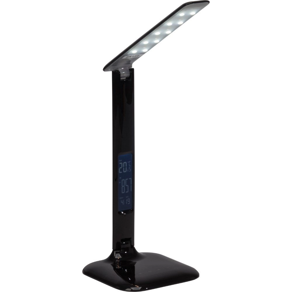 Multifunctional desk lamp Glenn black Brilliant 4004353220739