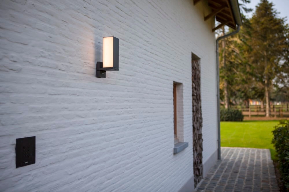 Rectangular wall lamp Cuba anthracite Lutec 6939412011523