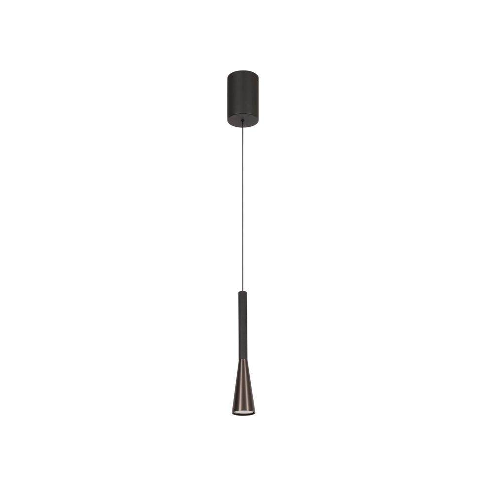 Design pendant lamp Joakim 1-light coffee brown Premium by Lucide 5411212242112