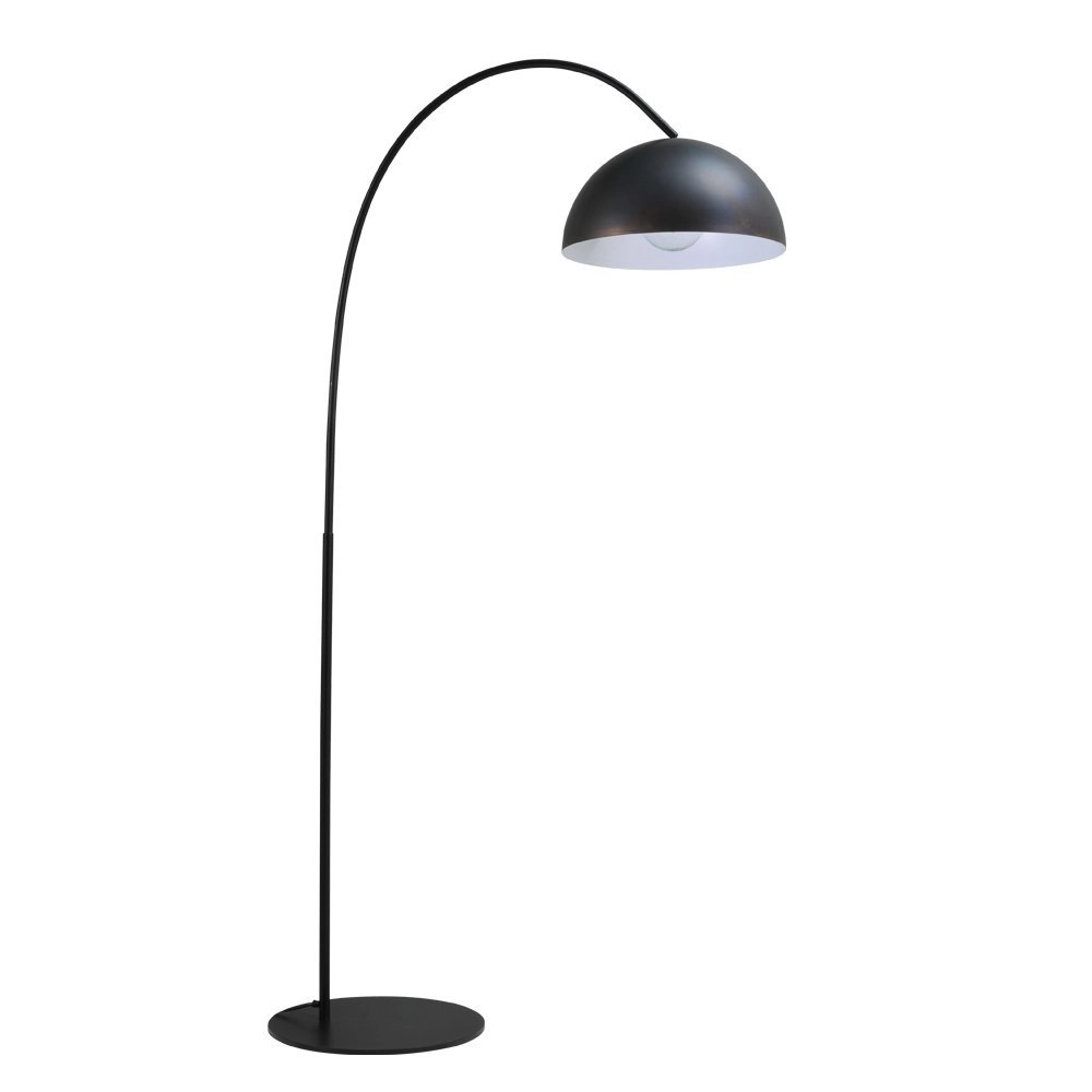 Floor lamp Industria 186 gunmetal with white