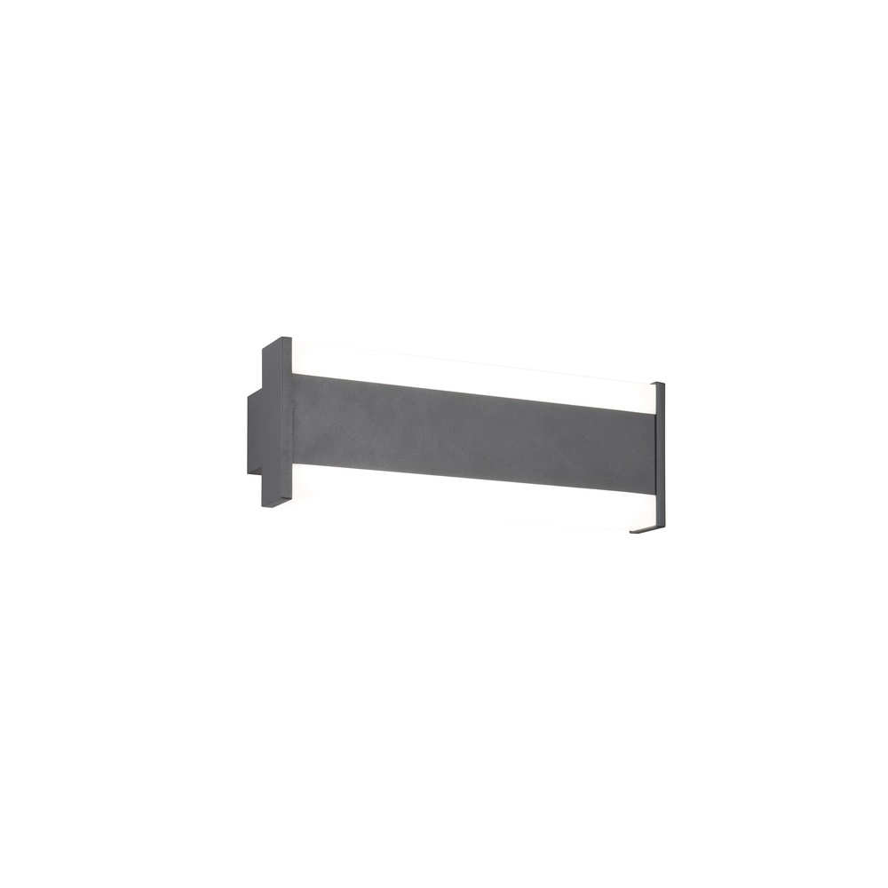 Wall lamp Dawson Design anthracite 30cm Trio 4017807603484