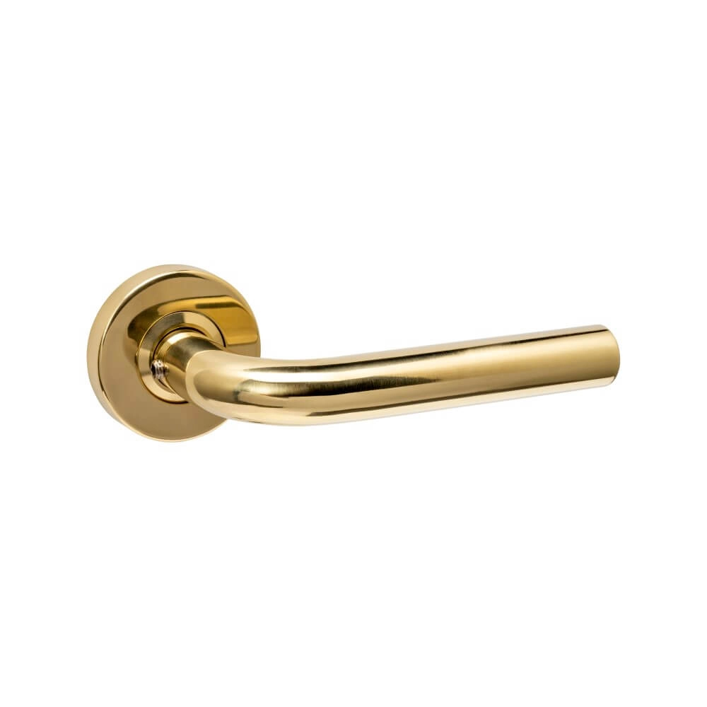 Backdoor hardware Luzern Round brass
