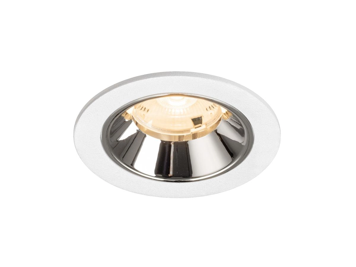 Recessed spotlight Numinos S white/chrome 2700K - 20deg