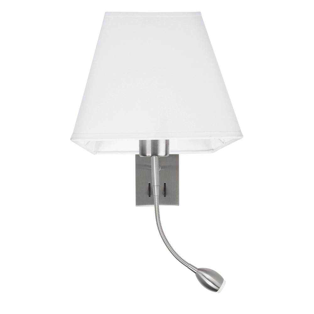 Wall lamp Valencia white with chrome