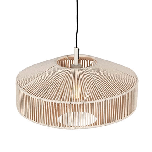 Rope Pendant Light Svea Ø 46cm Trio 4017807617252