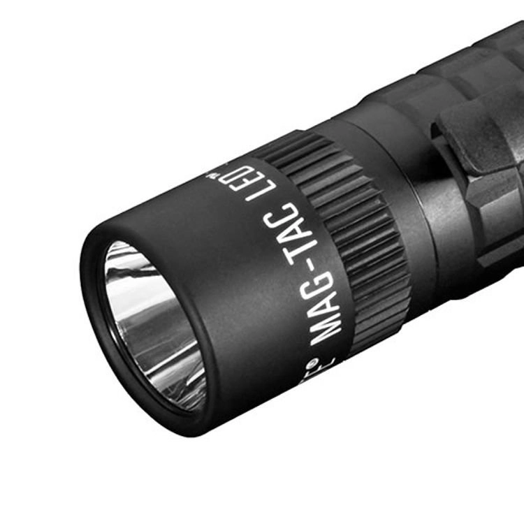 Flashlight Mag Tac Plain Bezel LED Black Maglite 38739670638