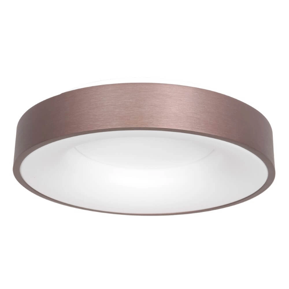 Bronze LED ceiling lamp Ringlede Ø 48cm Steinhauer 8712746167412