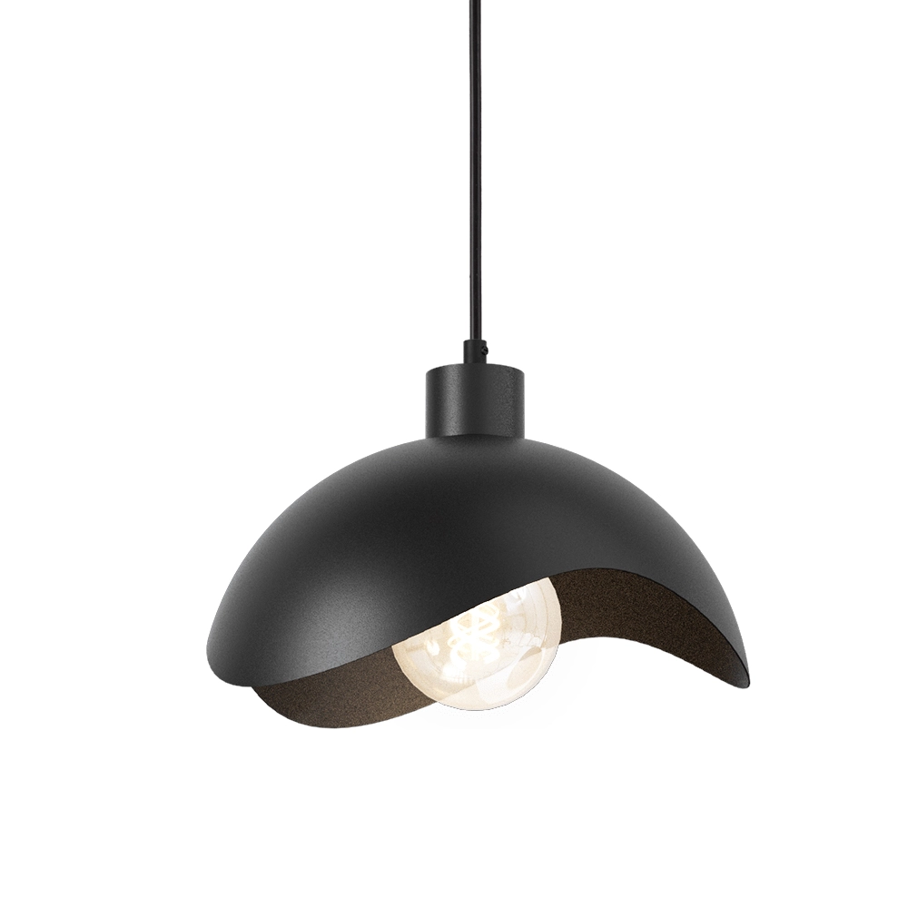 Office pendant lamp Volta 3x Ø30cm - black Masterlight 8718121395548