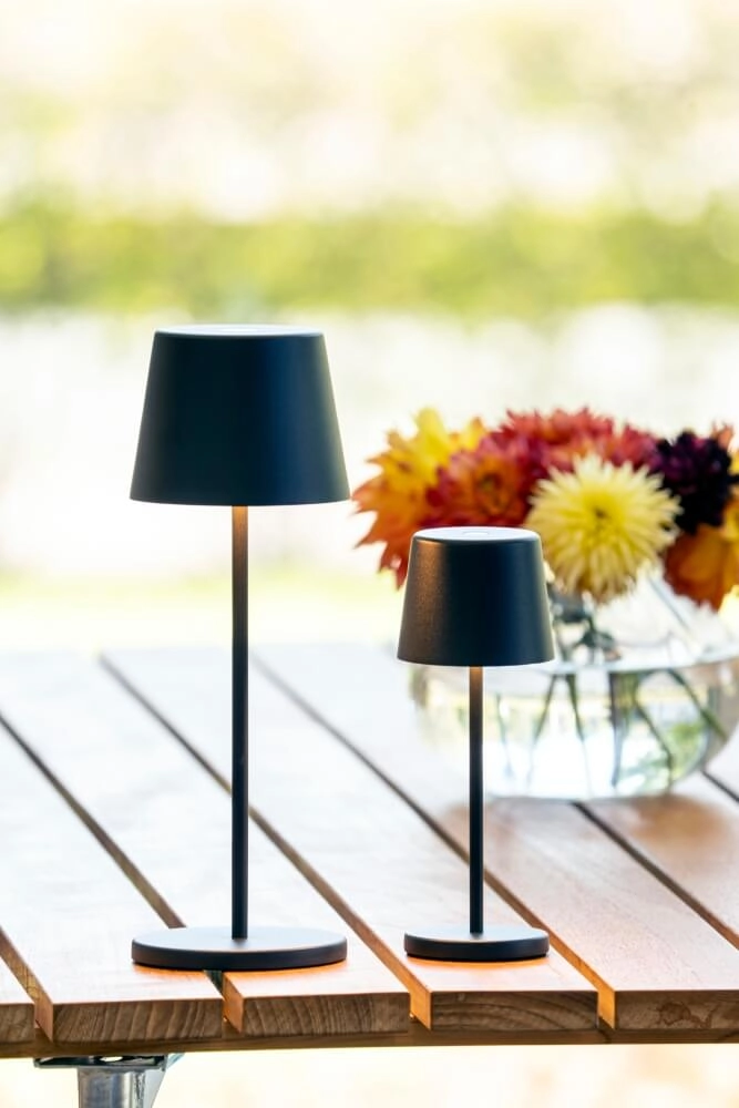 Rechargeable table lamp Vence black KonstSmide 7318307888751