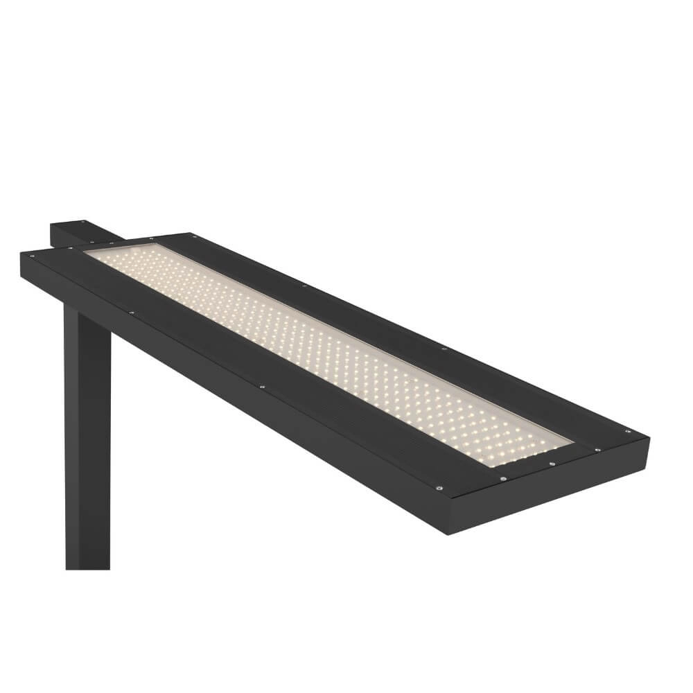 Led Office Floor Lamp Worklight Pro Black - Single SLV 4024163278003