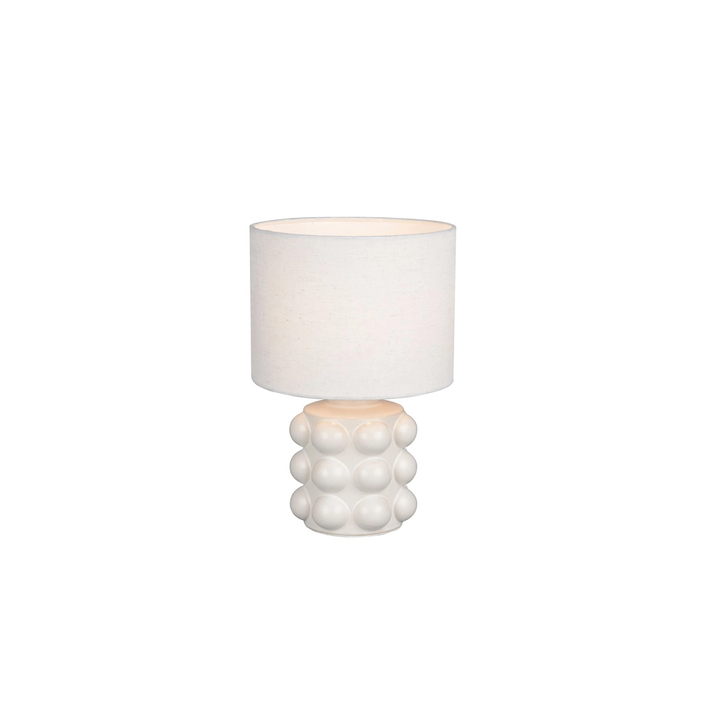 Table lamp Kate white Ø 20cm Trio 4017807662535