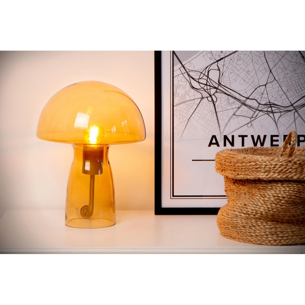 Table lamp Fungo orange Lucide 5411212105677