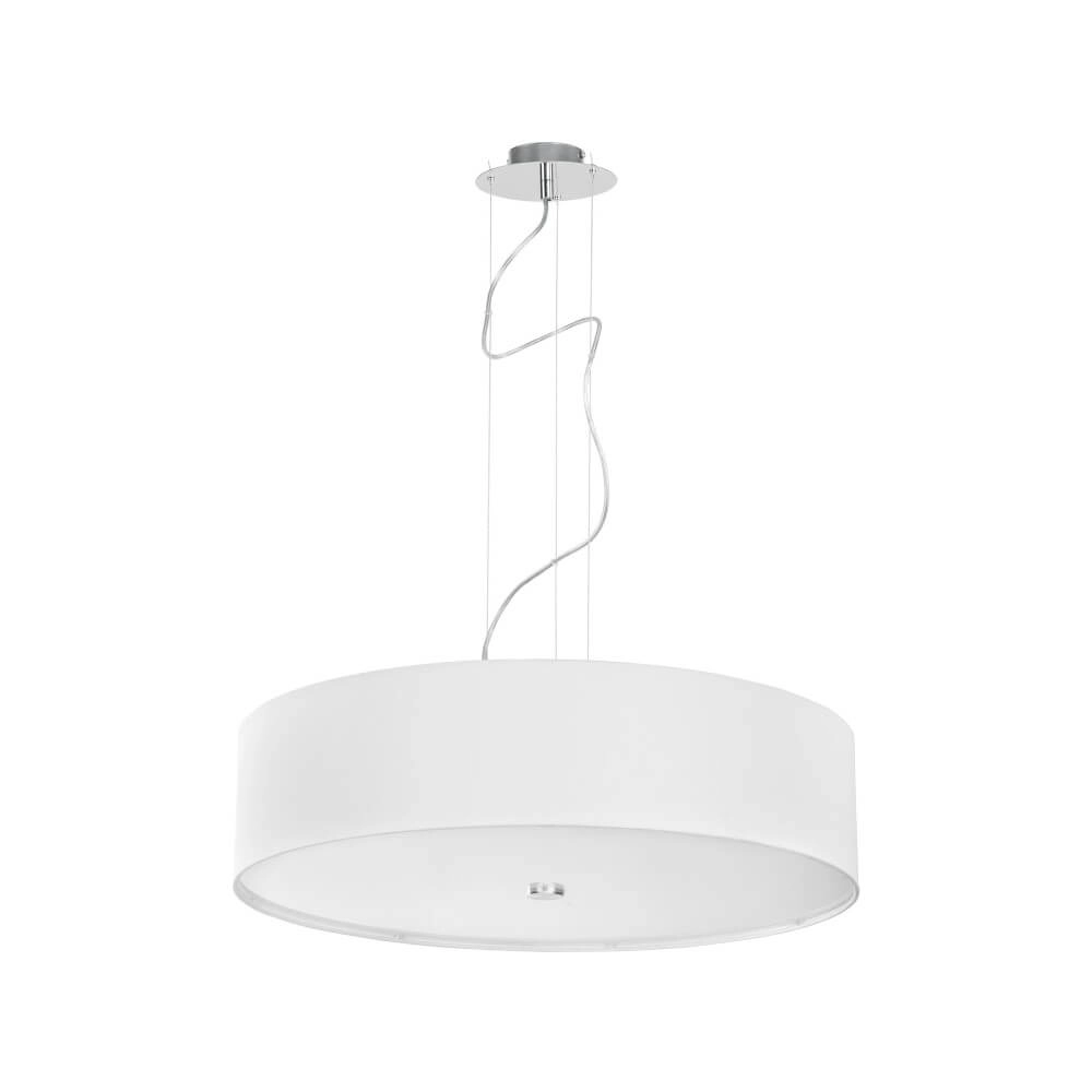 White hanging lamp Viviane Ø 63cm