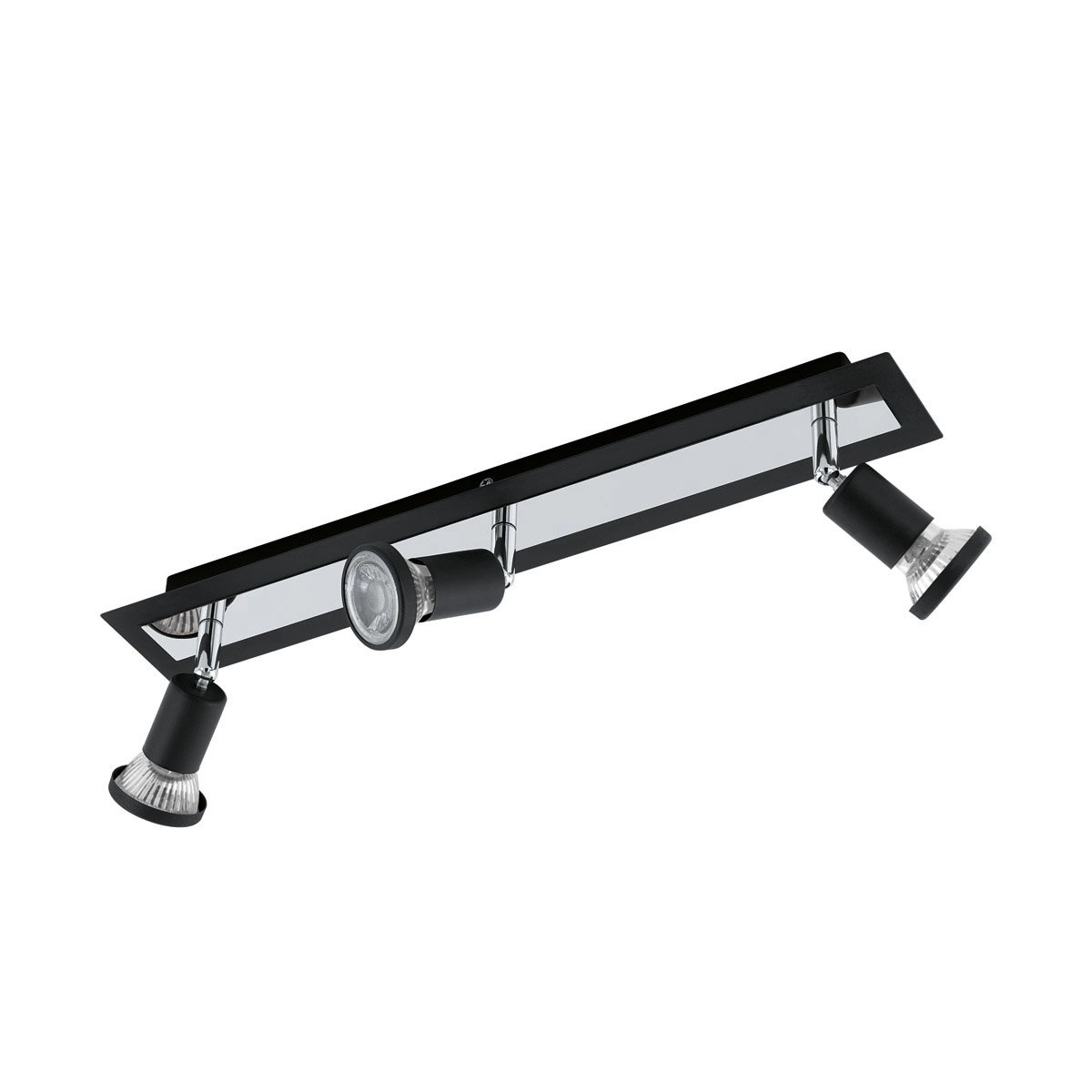 LED ceiling spot Sarria 3-light black