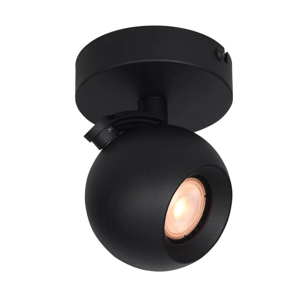Ceiling lamp Bolero sphere 1-light black