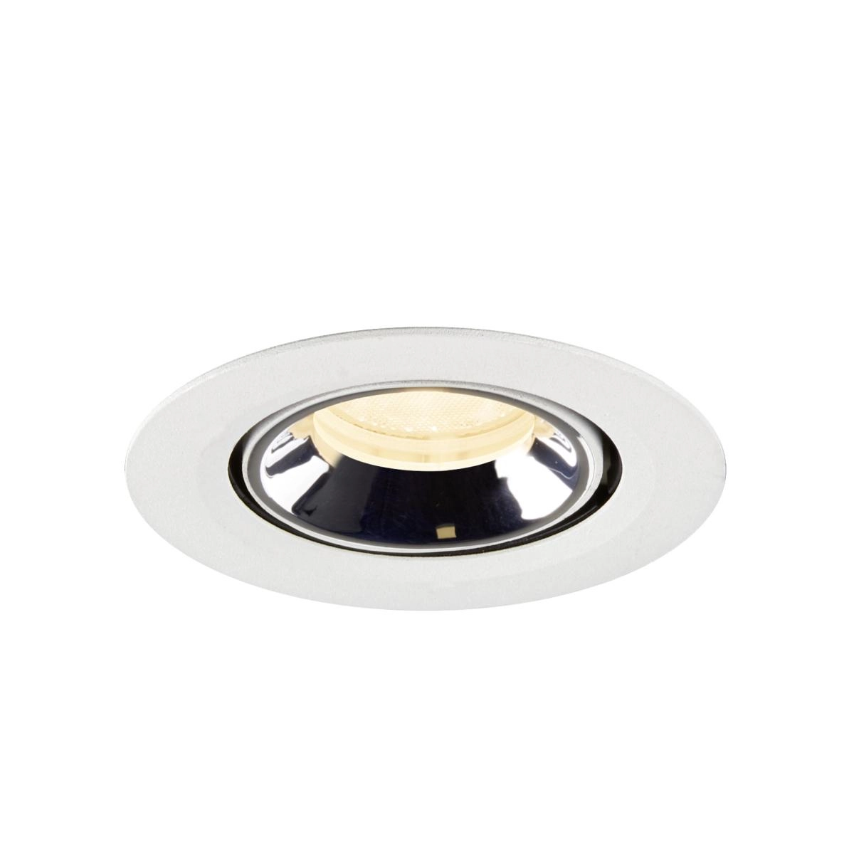 Recessed spotlight Numinos Gimble XS white/chrome 3000K - 40deg SLV 4024163306966
