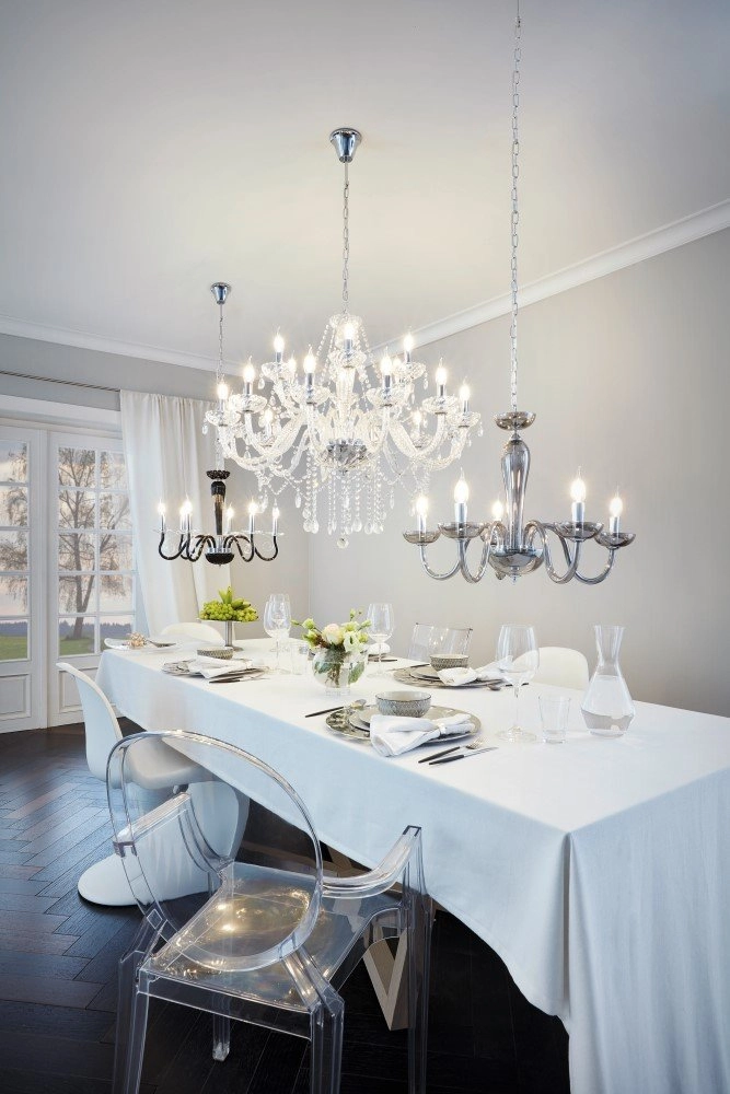 Chandelier Basilano 1 100cm 18-light gray Eglo 9002759391034