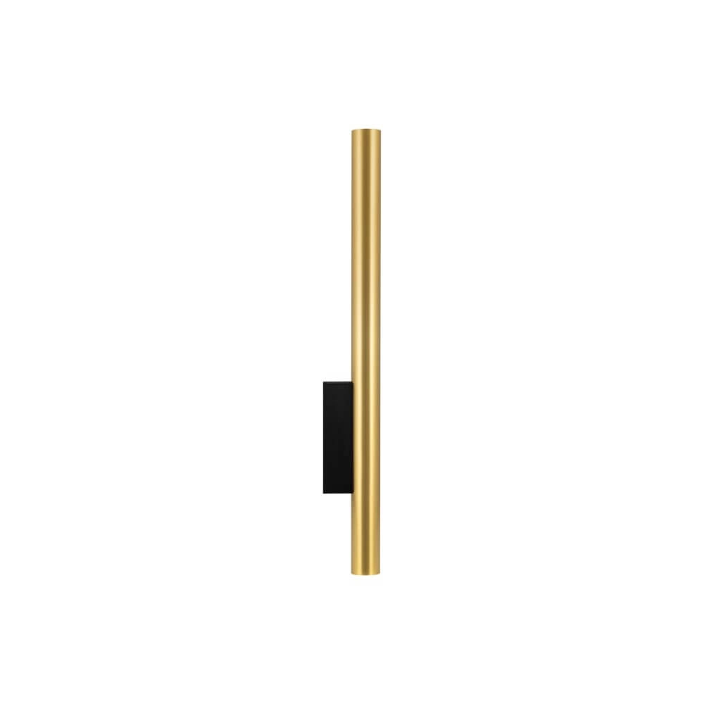 Golden long wall spotlight Fourty  XL up & down