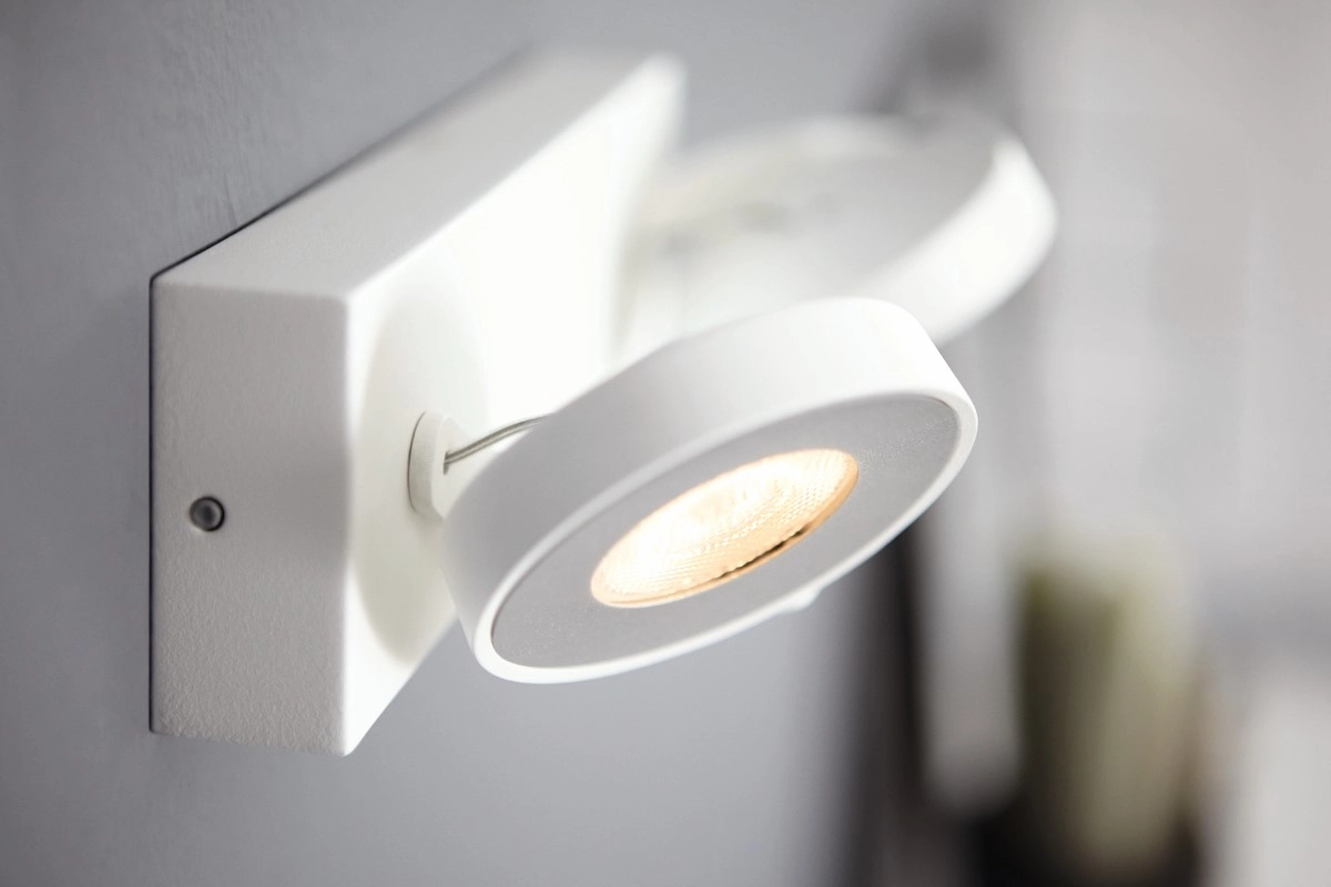 Lamp Clockwork 2-light white Philips 8718696154519