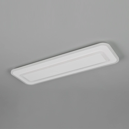 Modern ceiling lamp Riva white 60cm Trio 4017807682915
