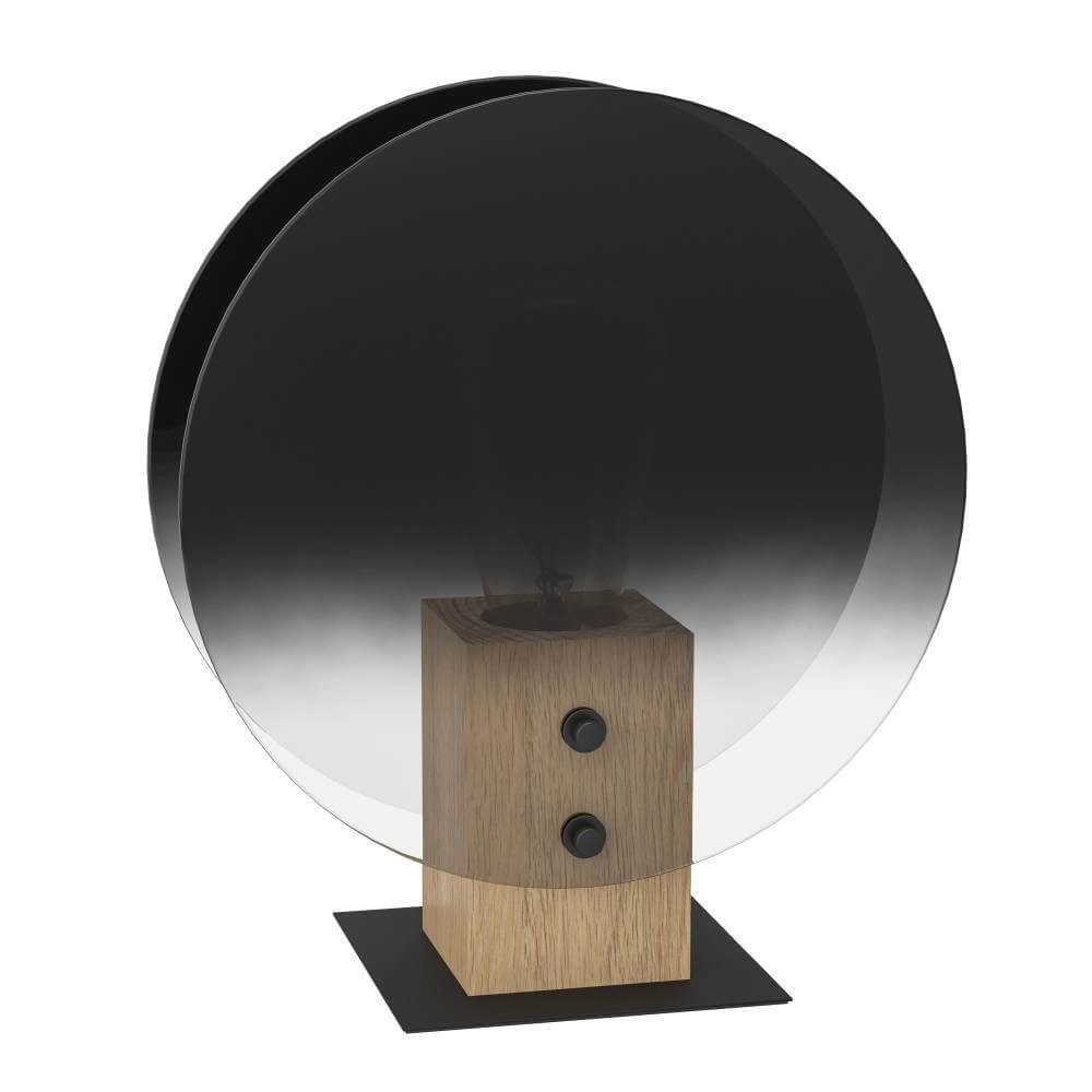 Table lamp Millena wood with black