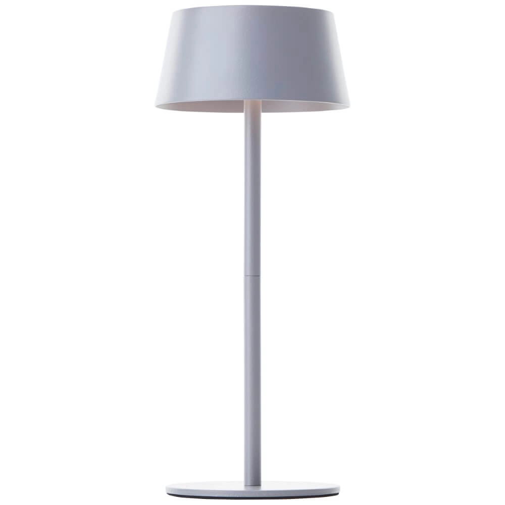 Gray design table lamp Picco on battery Brilliant 4004353437724