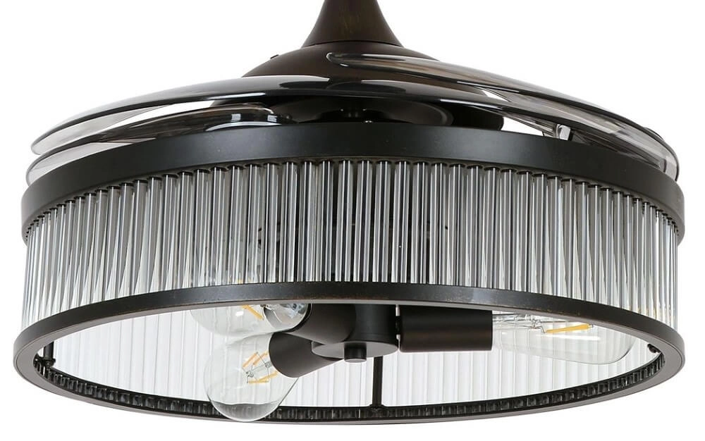Black ceiling fan Fanway Corbelle Ø 122cm Beacon 9333509143994