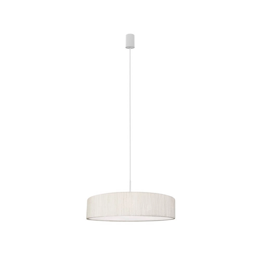 Cream hanging lamp Turda Ø 50cm