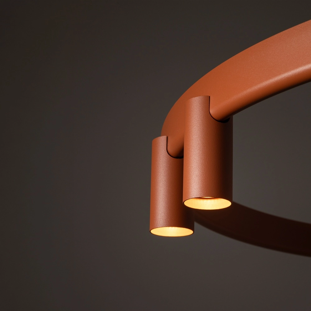 Design pendant lamp Fourty terracotta Ø 80cm