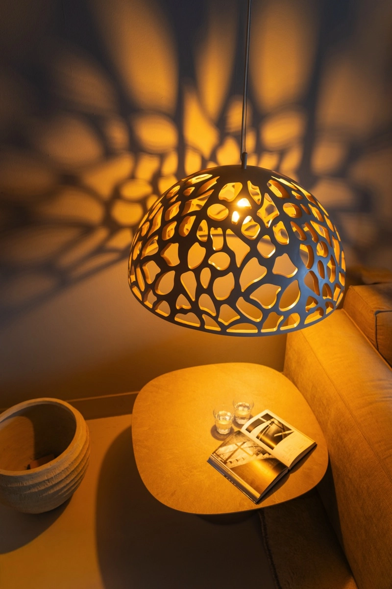 Characteristic pendant lamp The Open Ø 70cm - sand ETH 8720195312246