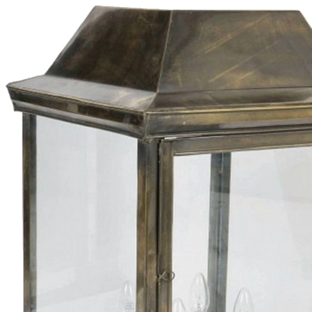 Country outdoor lantern Strathmore L copper flamed (ab) Limehouse 8716803507104