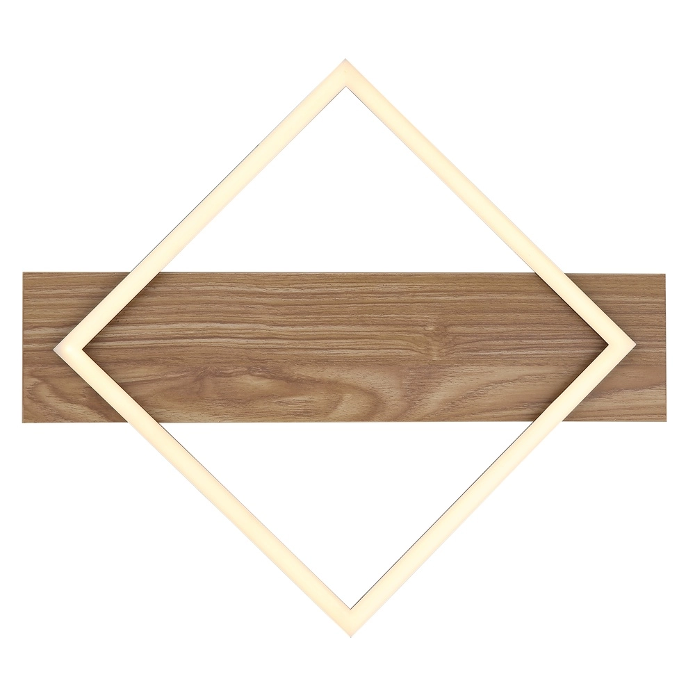 Ceiling lamp Beatrix I black with wood Globo 9007371465392