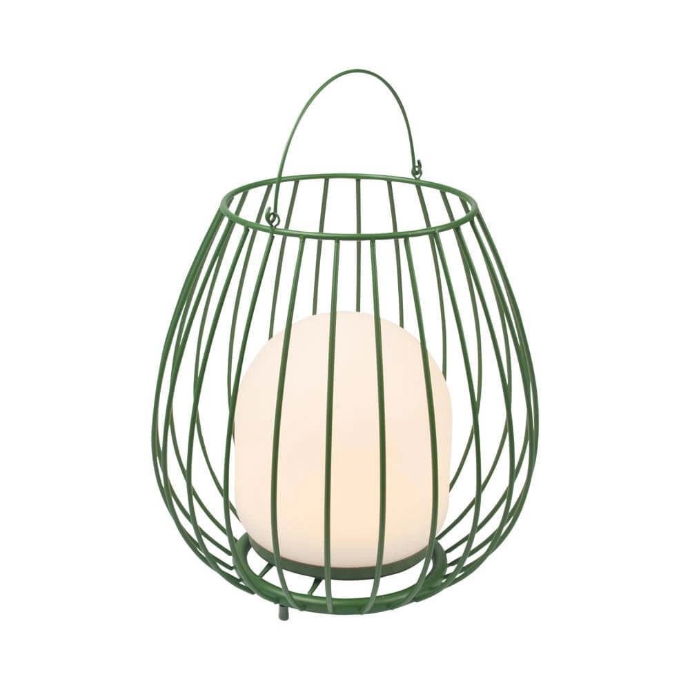 Rechargeable table lamp Jim To-Go green