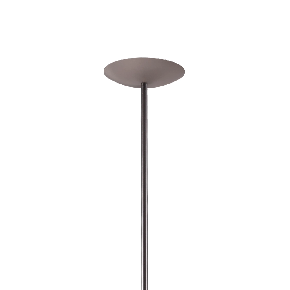 Design floor lamp Scala black with nickel Ø 20cm Masterlight 8718121334363
