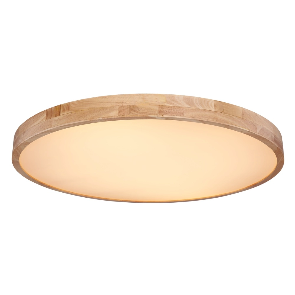 Wooden ceiling light Rainer Scandinavian Ø 80cm Globo 9007371386284