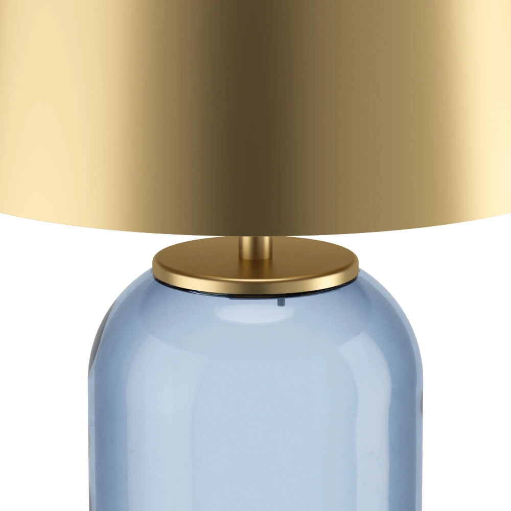 Chic table lamp Cuite with gold hood Stars of Light 9008606221257