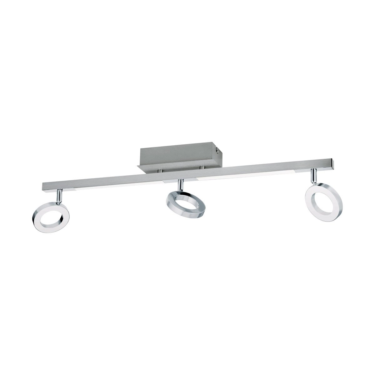 LED spot Cardillio 1 3-light metal gray