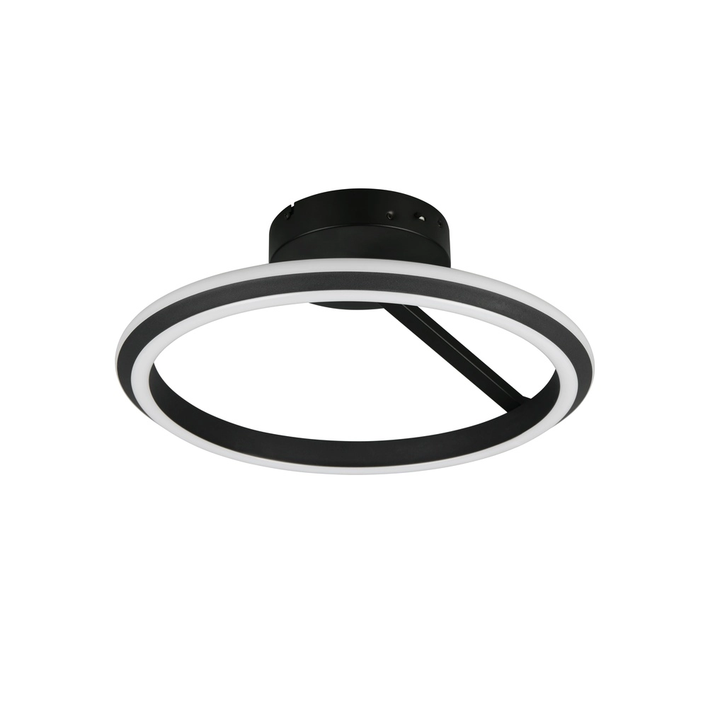Round ceiling lamp Amador black Trio 4017807662092