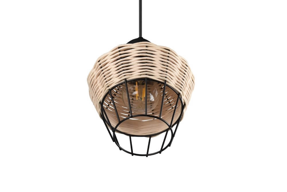 Hanging lamp Borka rattan Trio 4017807556094