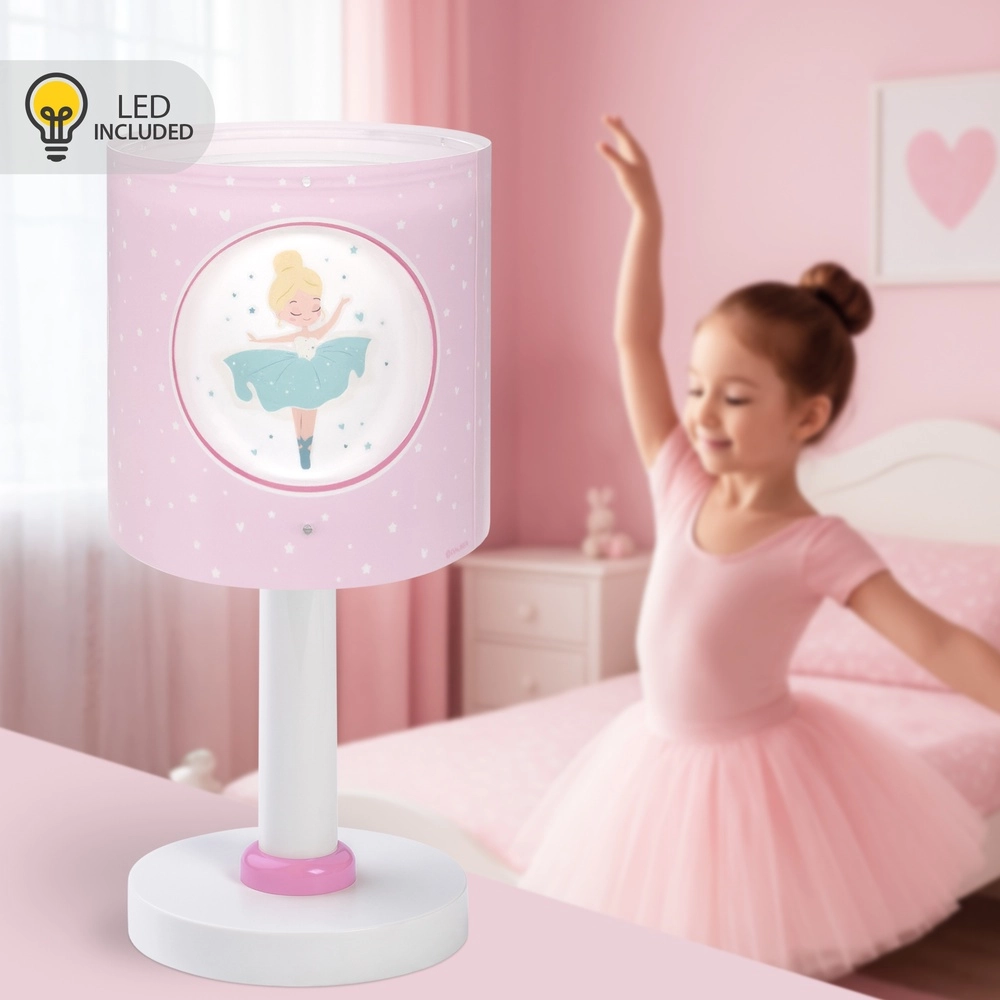 Table lamp Princess Dance Pink glow in the dark Dalber 8420406609119